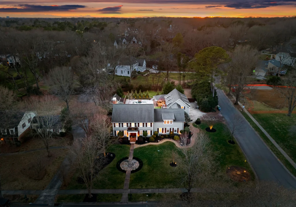 River Ridge Road_Drone Twilight-01