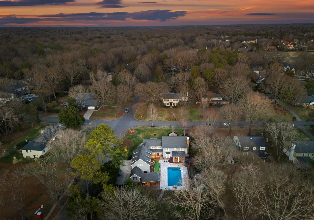 River Ridge Road_Drone Twilight-05