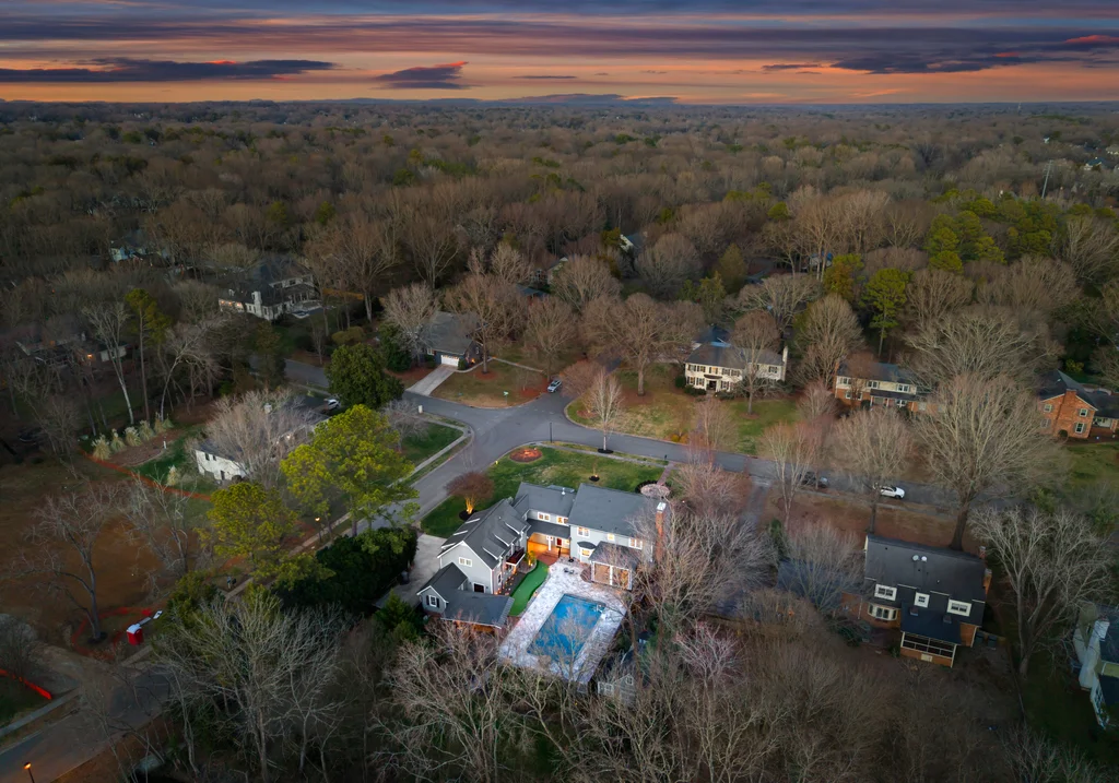 River Ridge Road_Drone Twilight-06