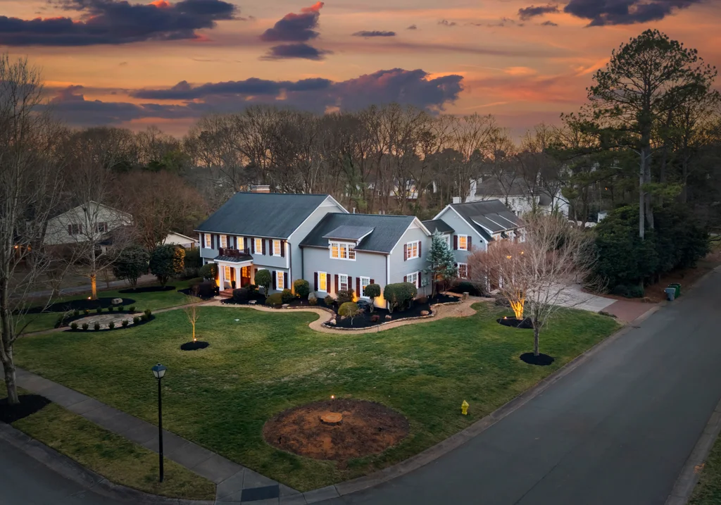 River Ridge Road_Drone Twilight-07