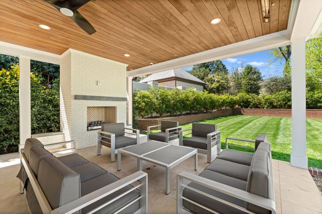 Covered porch