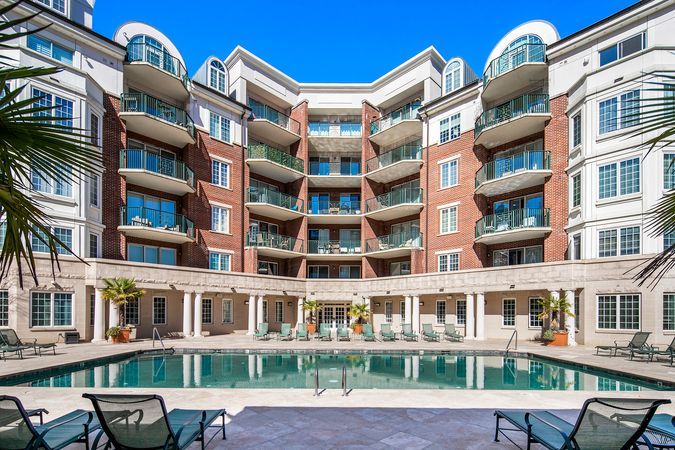 Resort style pool