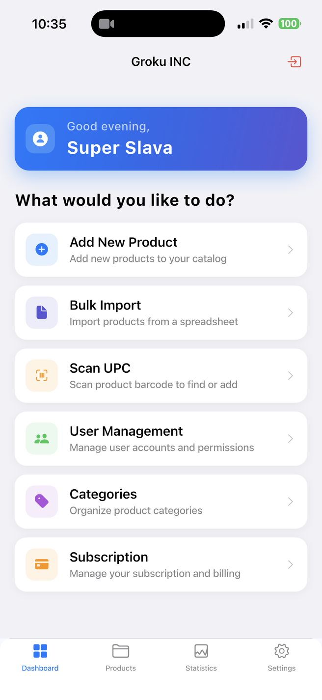 Slava Stock app screenshot 1