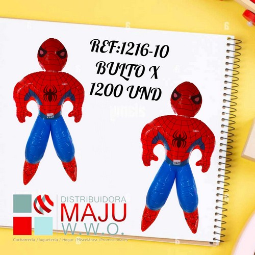 Spiderman Inflable Mediano 50Cm