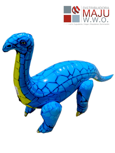 Dinosaurio Inflable Colores Mediano