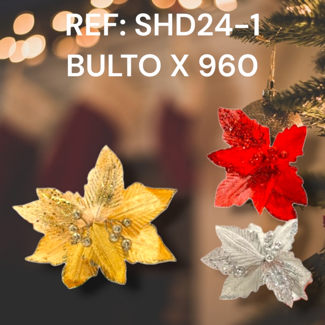 Decoracion Navidad Hojas Con Colores Vario