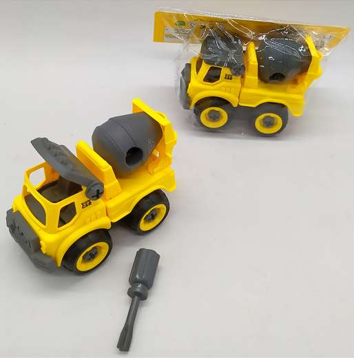 Carro De Construccion Armable X2 Pcs Maquin