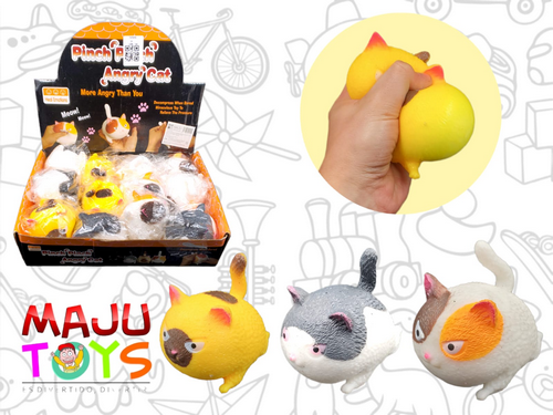 Bolitron Gatos Enojados Diseños Varios Caj