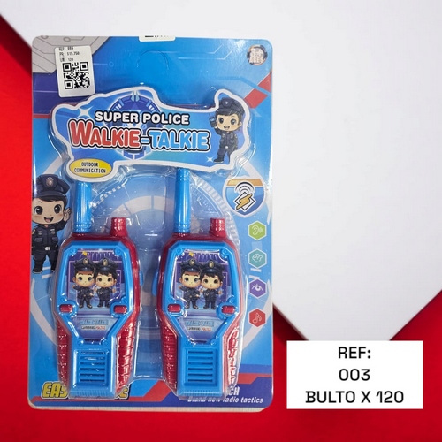 Walkie Talkie Comunicador Policia