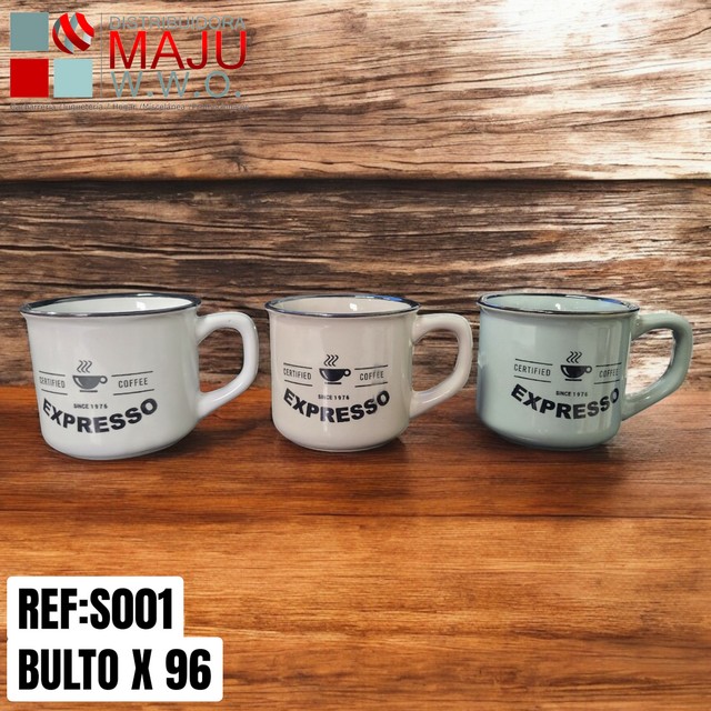 Pocillo Para Expreso De 190Ml Colores Varios