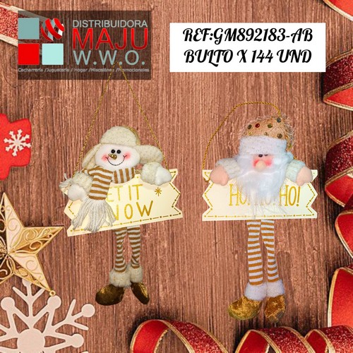 Personajes Navide?Os Con Letreros Y Me