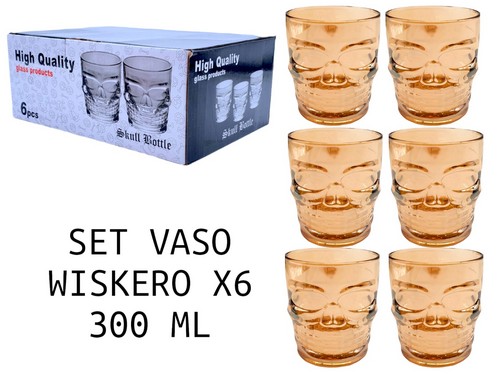 Set 6 Vaso (Ojo Precio Unitario Venta Minim