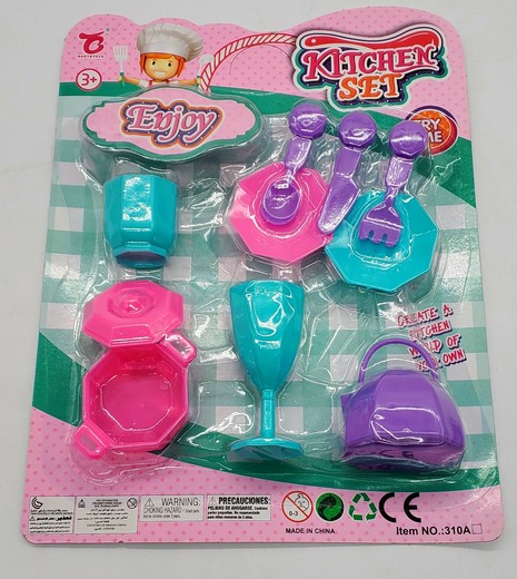 Set De Cocina Dim: 19 X 25 X 4Cm Accesorios T
