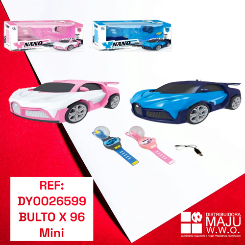 Carro Mini Nano Para Niños En Reloj Y Ca
