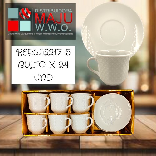 Wi2217-5 Plato Con Pocillo Tintero (Textura Rombos