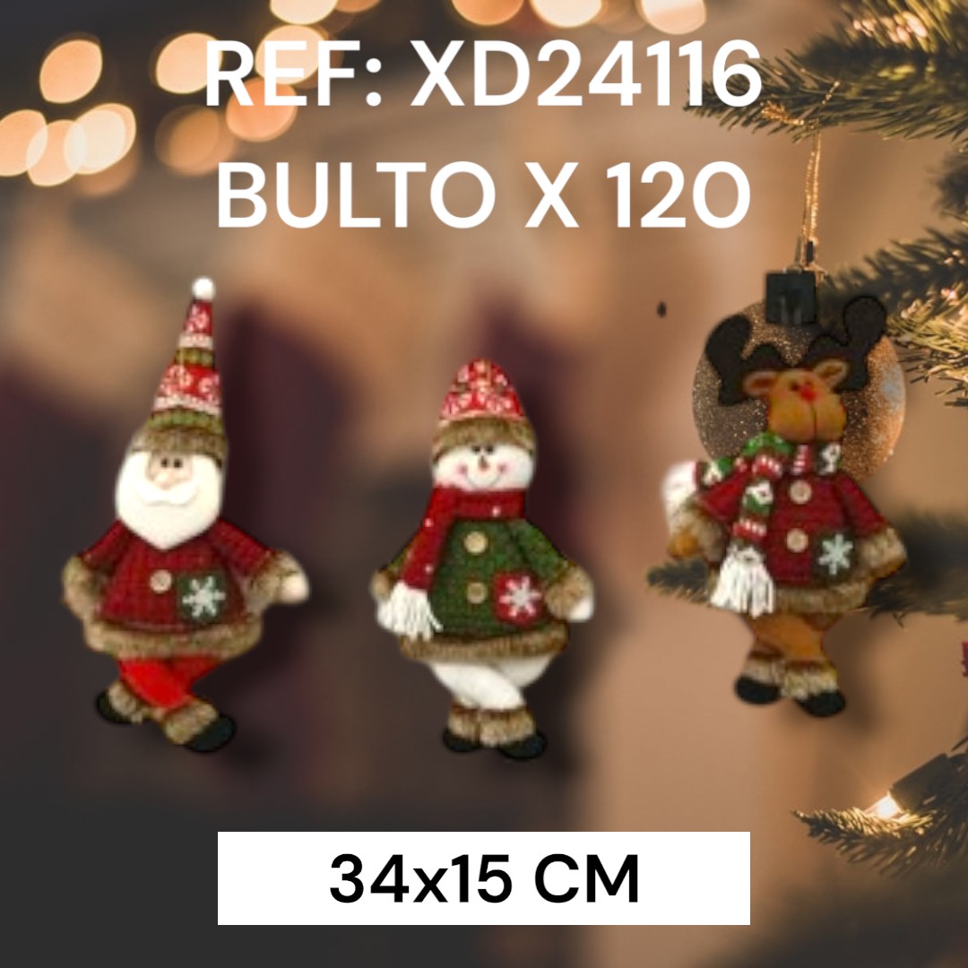 Decoracion Navideña Piernas Colgantes Con