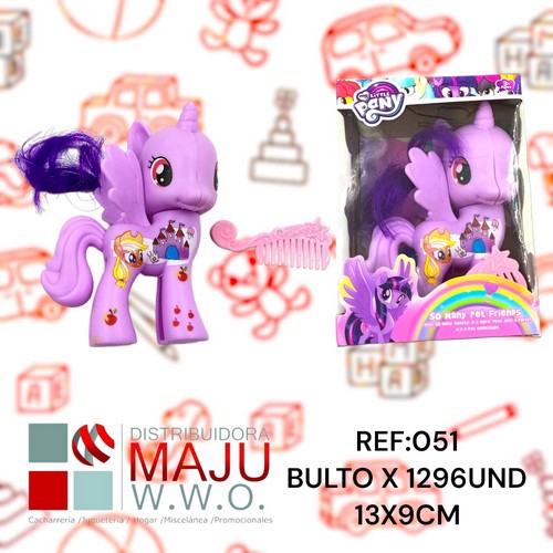 Pegaso Unicornio De My Little Pony En Caja 13X