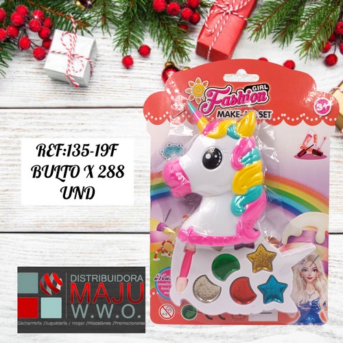Set De Belleza Para Niñas Unicornio En Bli