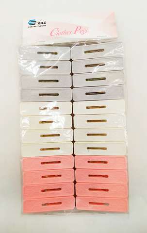 616-24 Pinza De Ropa X 24 Cuadrado