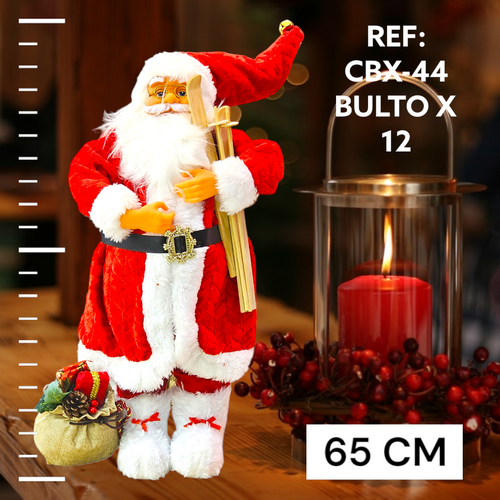 Muñeco De Navidad Santa Con Vestimenta De F
