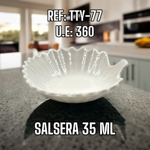 Salsera Ceramica Conchas De 35Ml