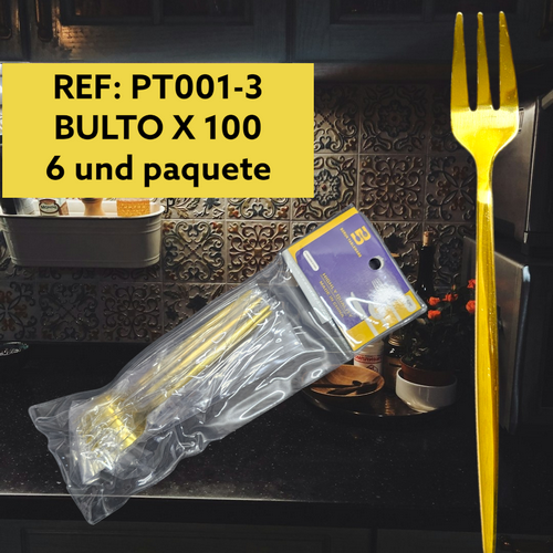 Set De Tenedores Para Postre Por 6 Unidade