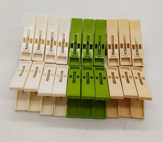 20Pcs Pinza Ropa Color Surtido