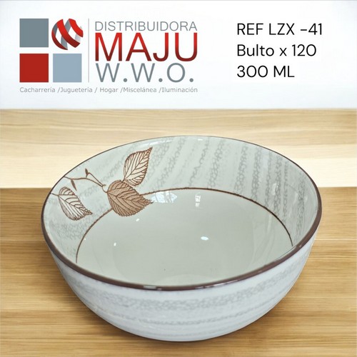 Taza Circular Con Bordes De Hoja-300Ml