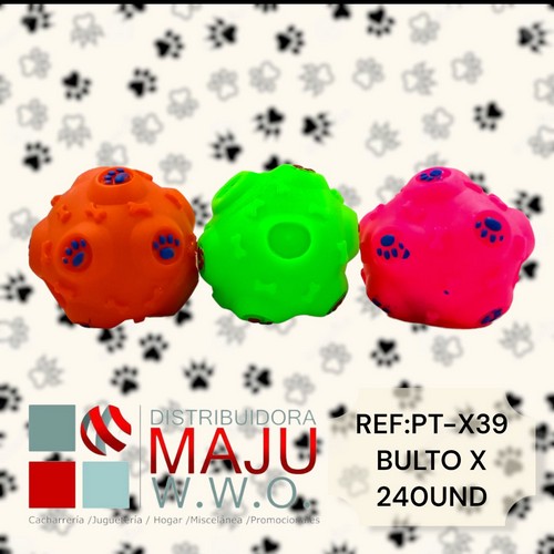 Juguete Para Mascota En Colores Con Sonido