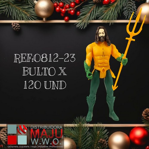 Super Herore En Bolsa Grande Aquaman
