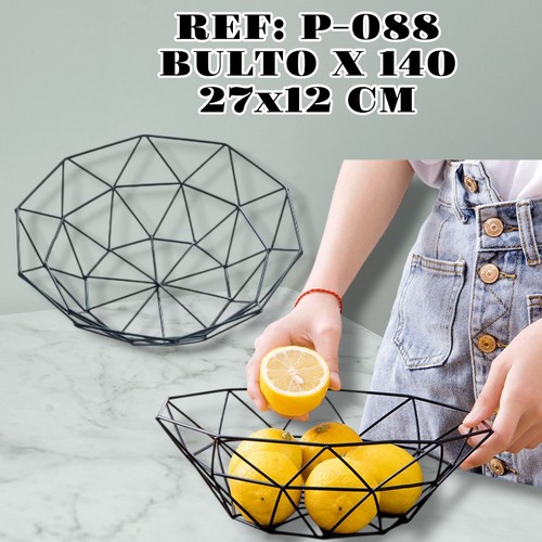 Frutero Alabra Geometrico 27Cmx12Cm