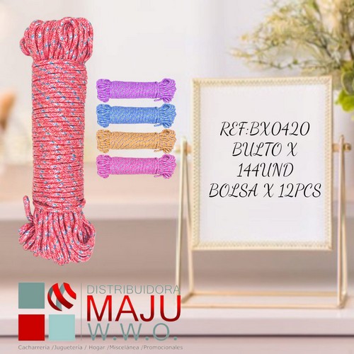 Cuerda En Varios Colores En Bolsa (Bolsa X