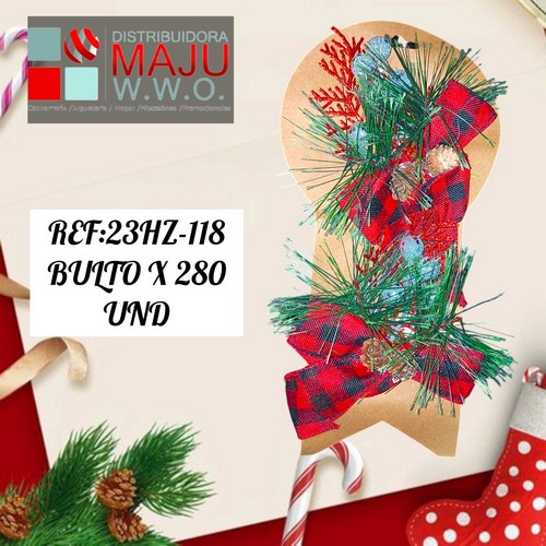 Corbatines Decorativos Navidad X2Pcs