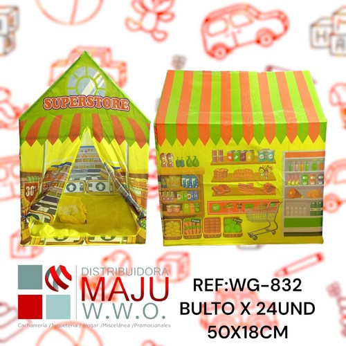 Wg-832 Camping Casa De Dulces 50X18Cm {Do864}