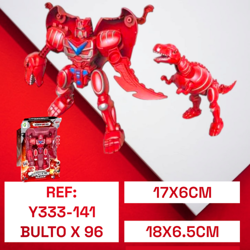 Juguete Transformer Dinosaurio