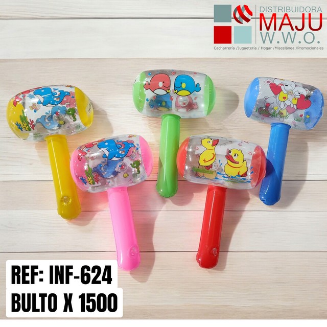 Martillo Inflable Pequeño Con Luz
