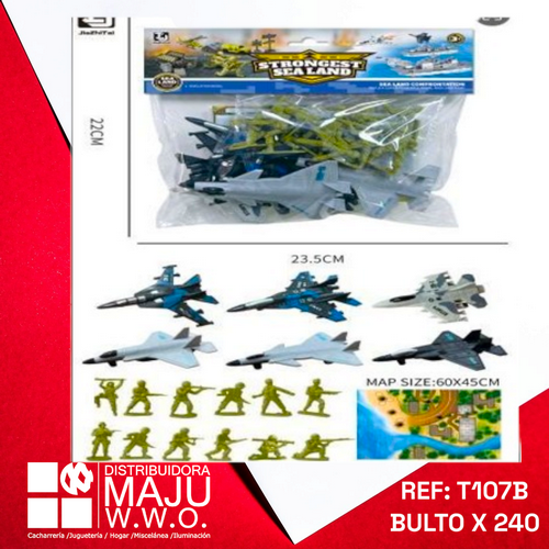 Juguete Set De Estrategia Militar Fuerza Aer