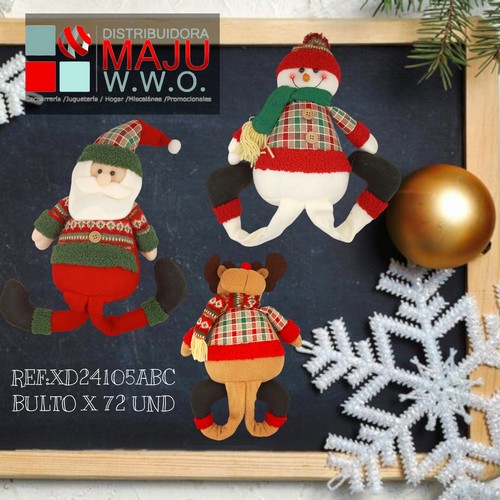 Muñeco De Navidad Patas Colgantes Surti