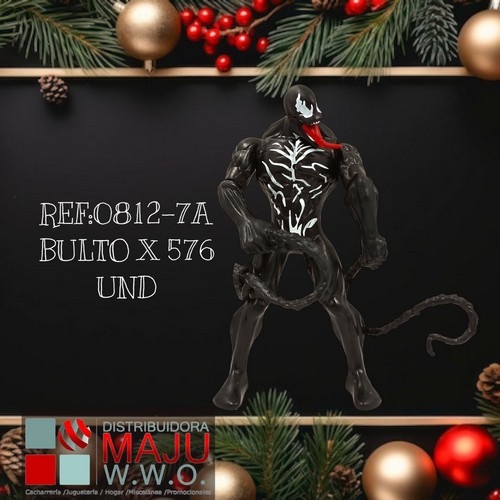 Super Heroe Hombre Venom En Bolsa