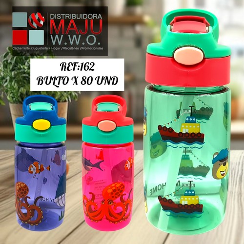 Botilo Con Chupo Mediano Colores Y Estampados