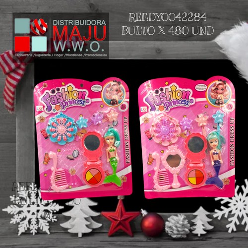 Juego De Belleza Con Sirena En Blister