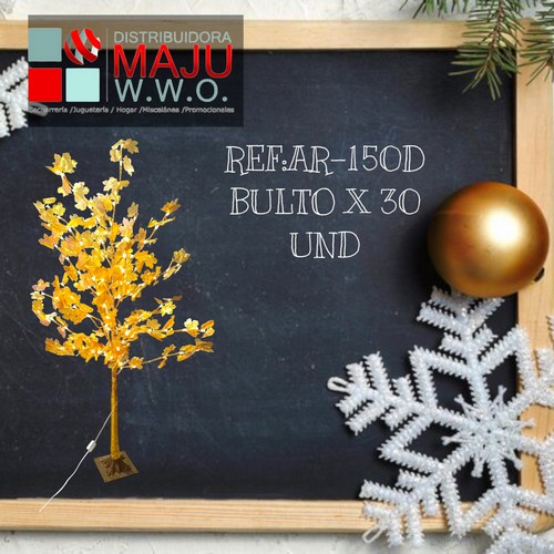 Arbol Exterior Con Luz Arce Canadiense Dor