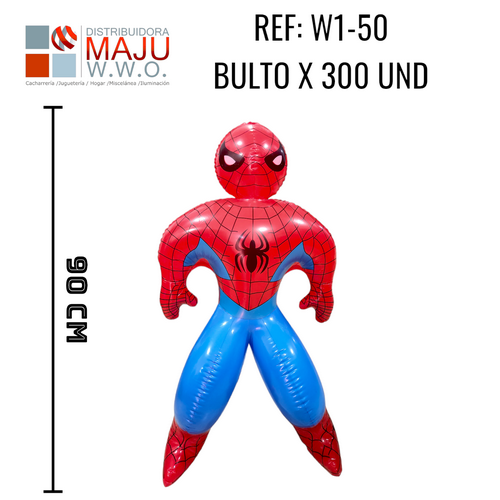 Hombre Araña Inflable De 90X45Cm {Do855}
