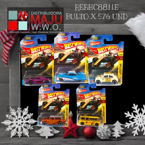 Carros Bestwhells Modelos Varios Unidad