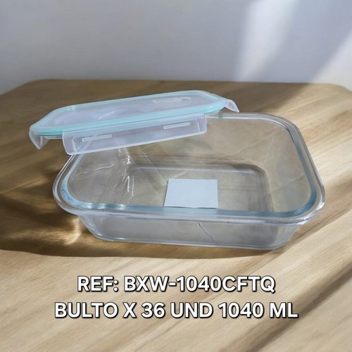Bxw-1040Cftq Refractaria Hermetica Rectangular 1040Ml