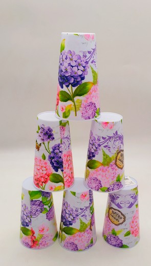 Vaso Estampado X6