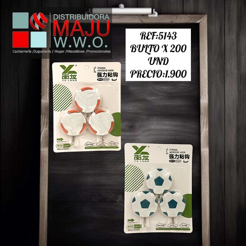 Adhesivo Para Pared X 3 Balones 14 X 18 Cm