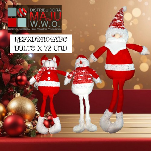 Muñeco De Navidad Patas Colgantes Surti