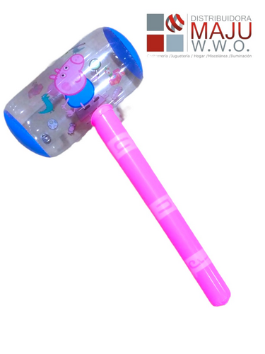 Inflable Martillo Grande Colores Y Estampado