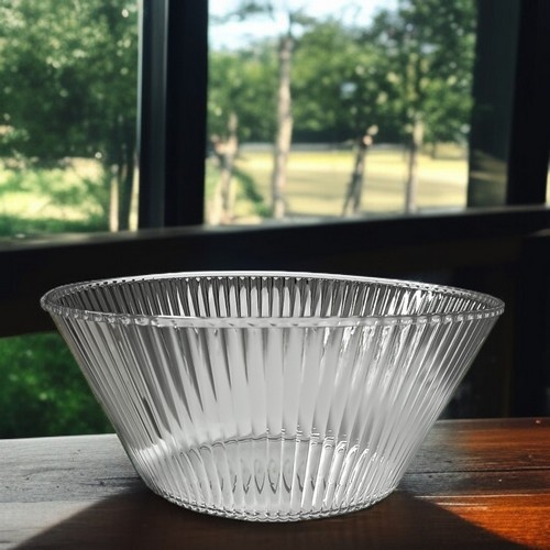 Frutero Acrilico Tipo Bowl Transparente